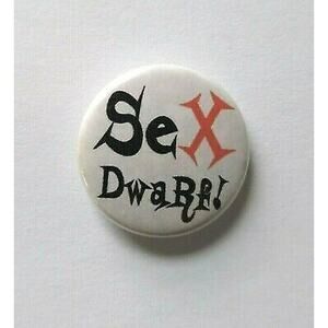 Sex Dwarf Soft Cell Badge Pinback New Wave Punk Synth-Pop Electronic Darkwave